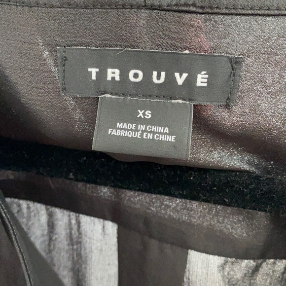 Never worn top - has a silky/leathery look to it - Picture 3 of 4